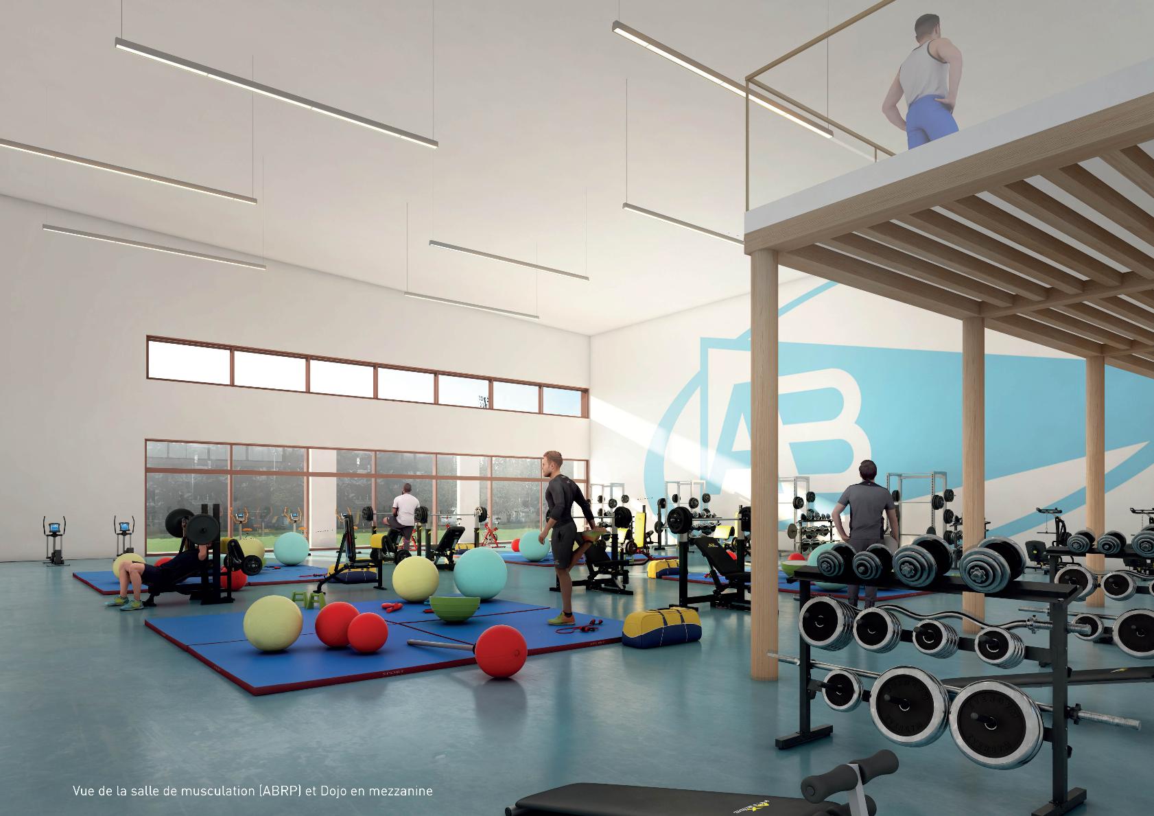 Concours pour la conception-réalisation d’un centre de formation et de performance pour l’Aviron Bayonnais Complexe Jean Dauger — vue 5